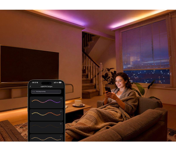 Lepro Taśma LED S1 10m Wi-Fi Bluetooth RGBIC - 1575369 - zdjęcie 5